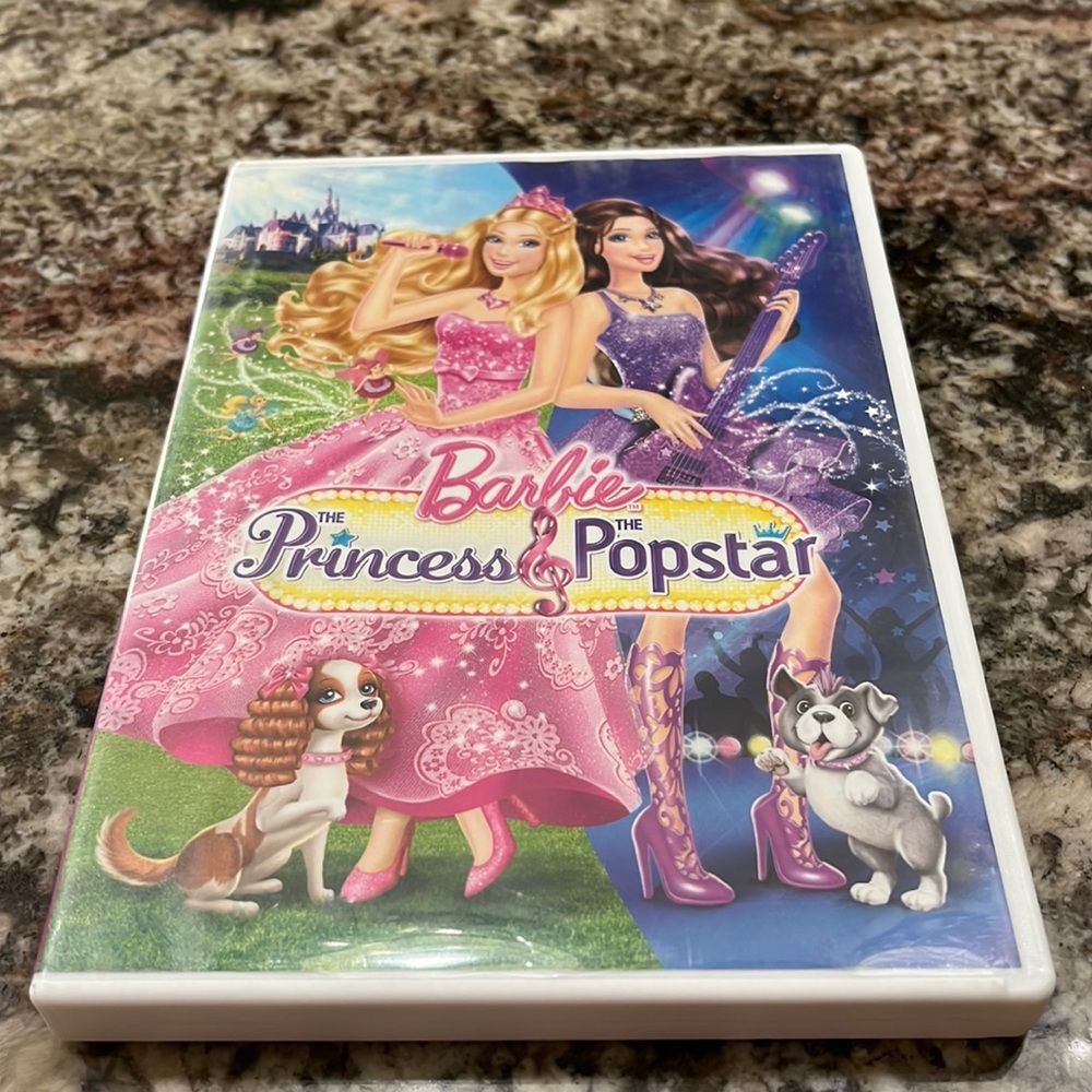 Barbie DVD, perfect condition.